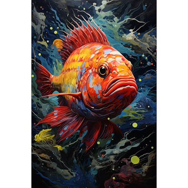 Fish Colour Canvas